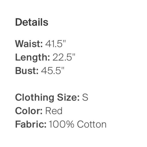 Marcelo Burlon Cupido Tattoo Graphic Red Cotton Pullover Sweatshirt NWOT Size S - Picture 10 of 10